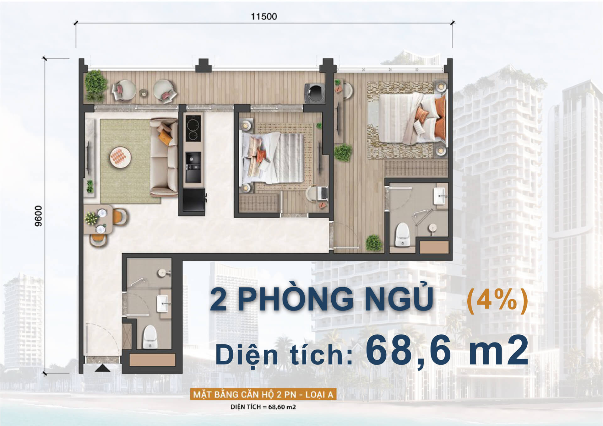 Căn-hộ-2-Phòng-Ngủ-loại-A-Blanca-Tower
