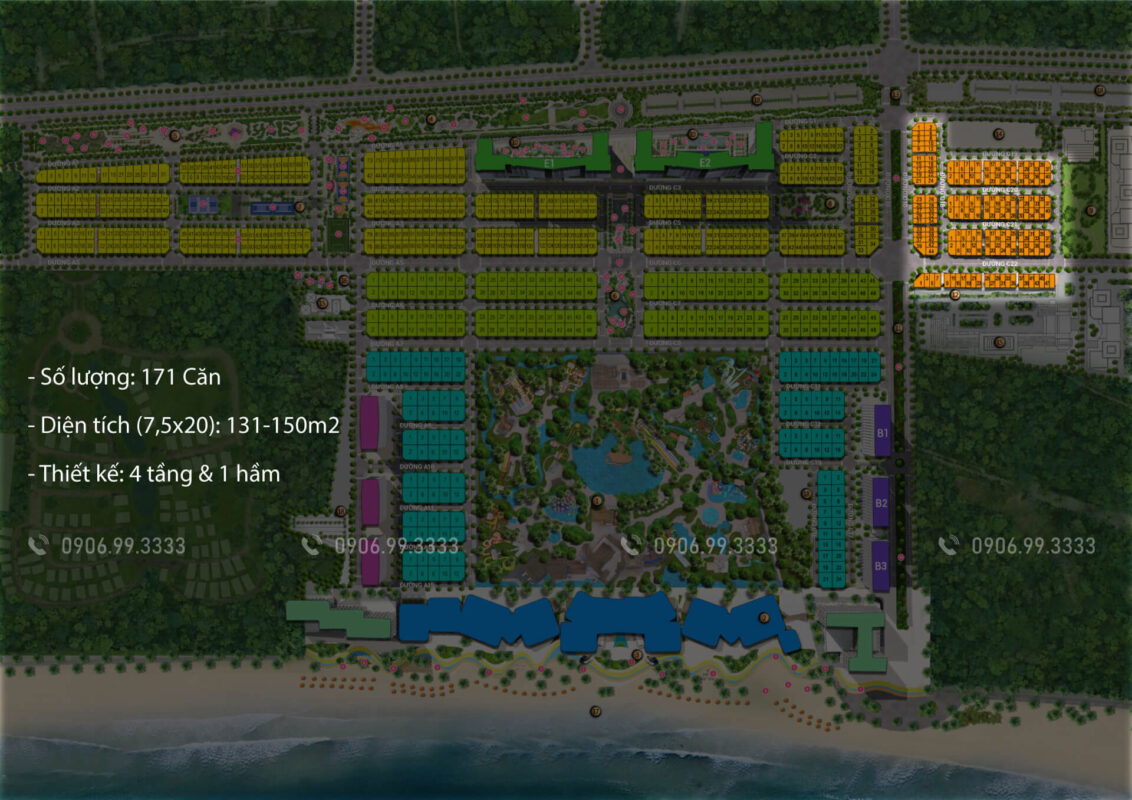 Tổng quan Casa Townhouse – Blanca City Vũng Tàu