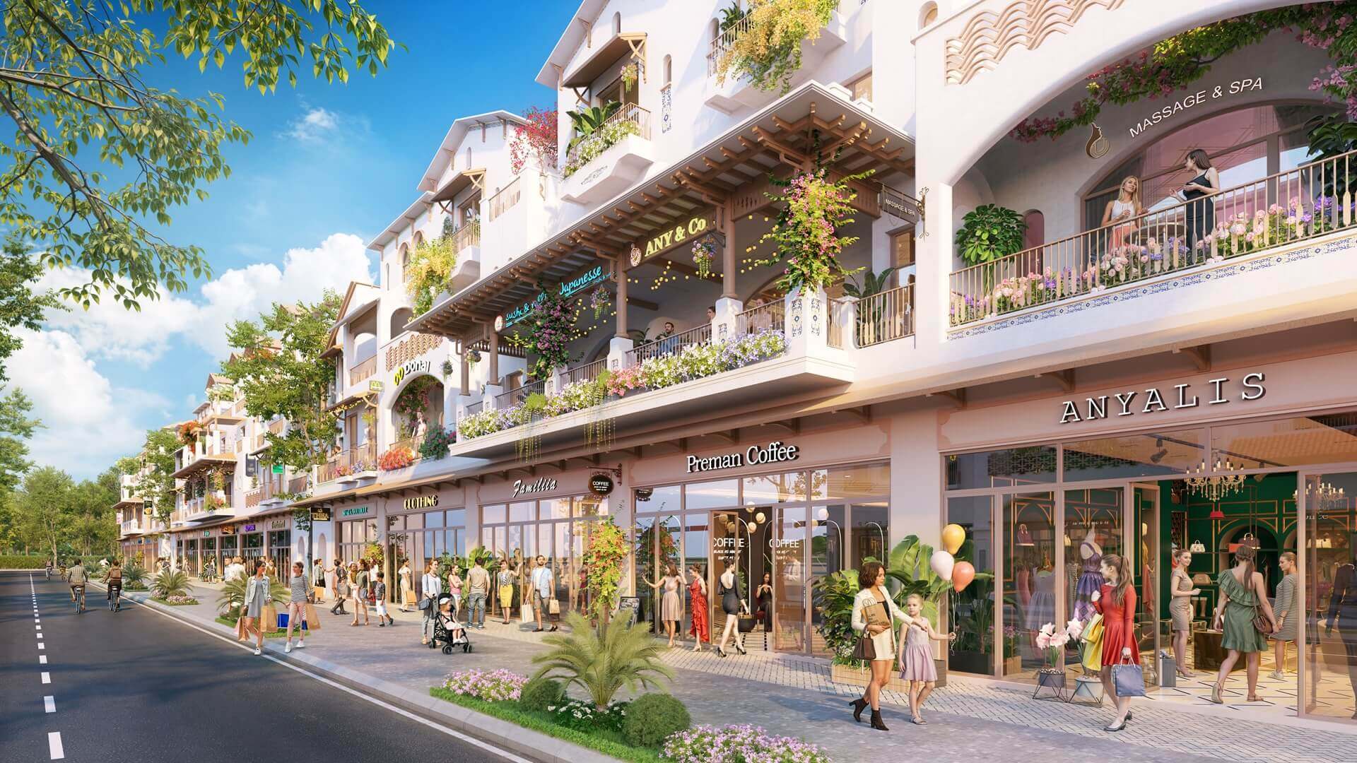 Tuyến phố ẩm thực – giải trí – văn hóa Blanca City