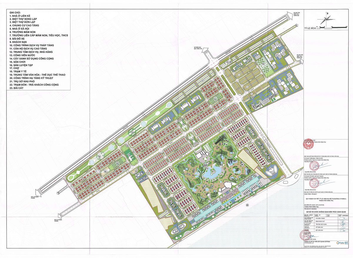 Quy hoạch chi tiết 1/500 dự án Blanca City đã được phê duyệt
